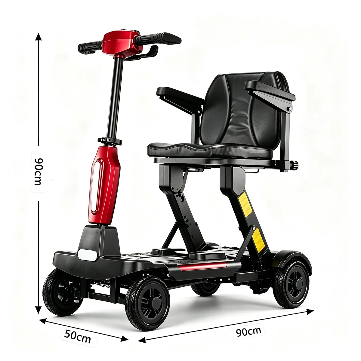 FoldScoot FS-T3 4-Wheel Travel Mobility Scooter