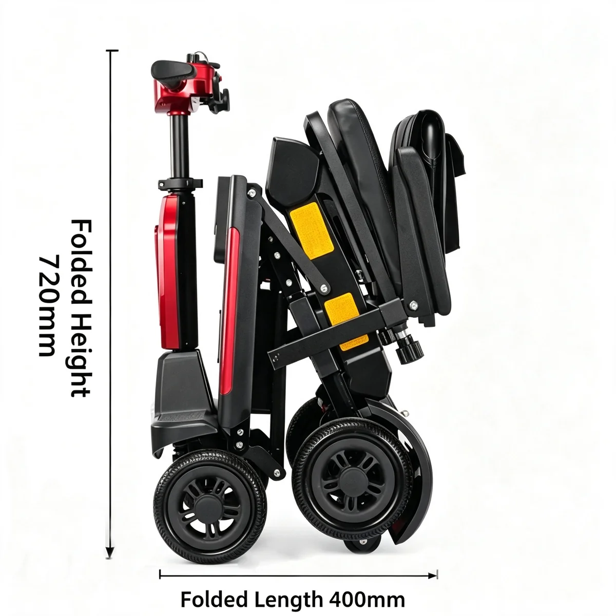 FoldScoot FS-T3 4-Wheel Travel Mobility Scooter