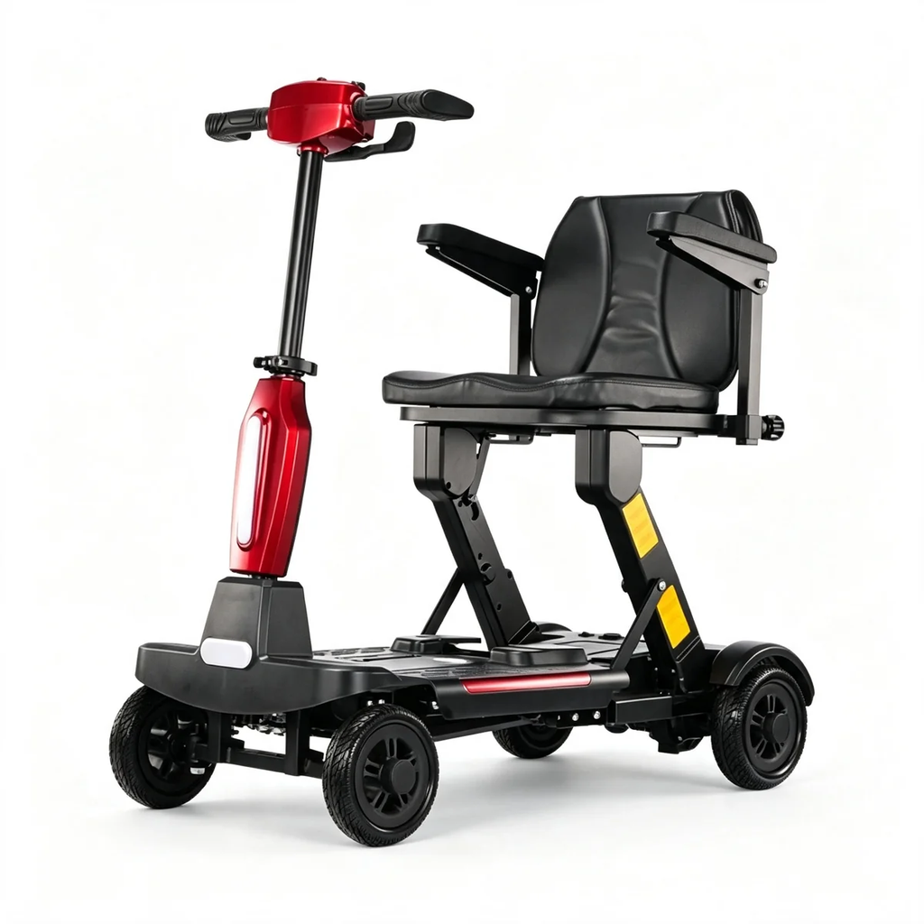 FoldScoot FS-T3 4-Wheel Travel Mobility Scooter